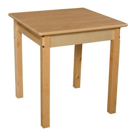 Wood Designs ‚Ñ¢ 24" Square Table with 24" Legs WD82424